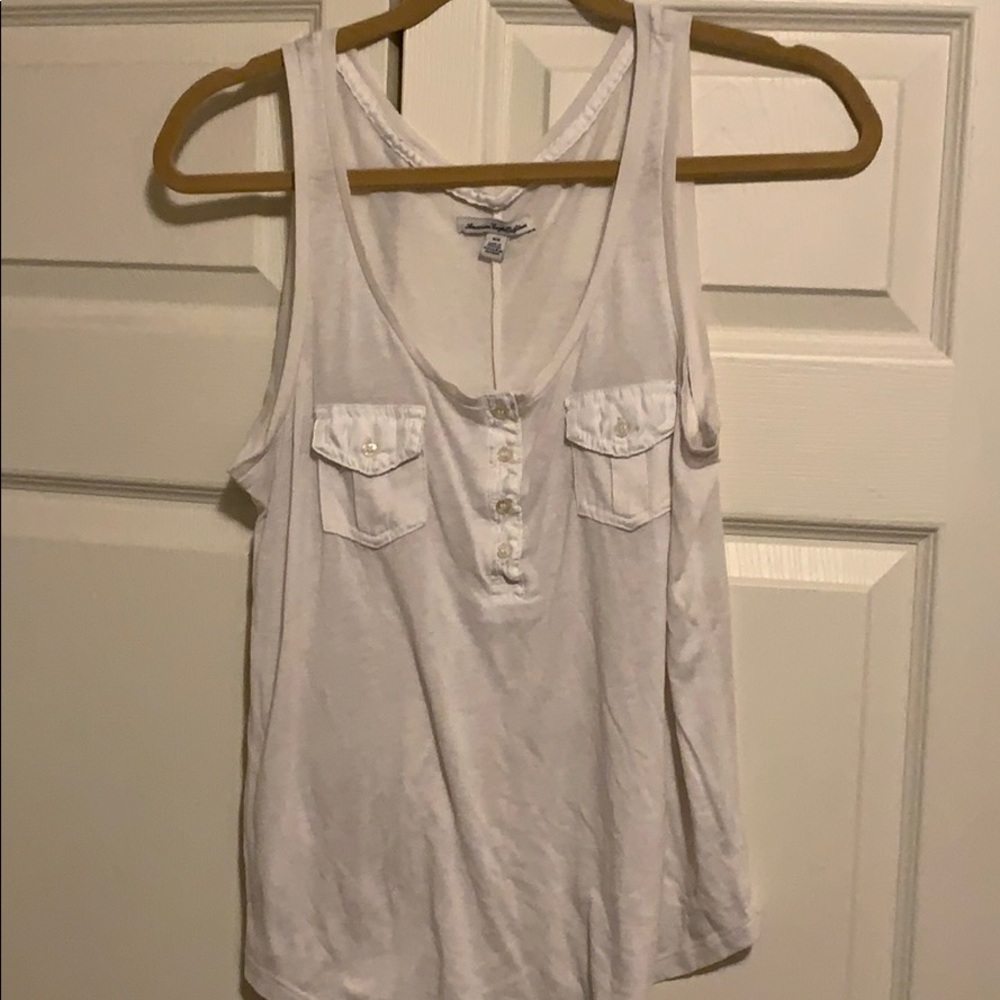 American Eagle White tank top